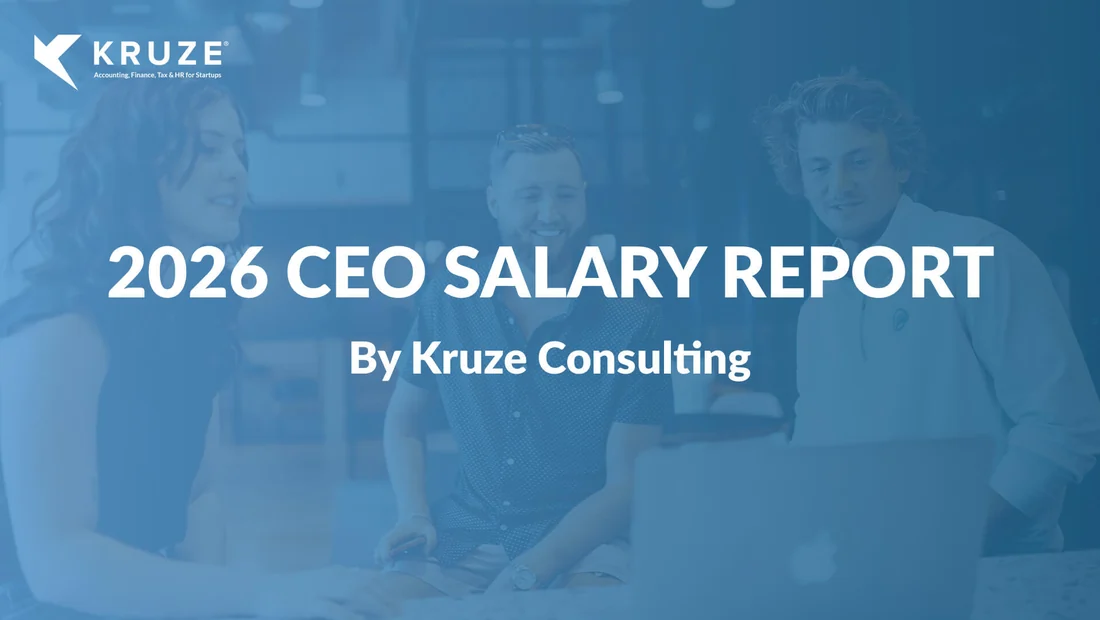 Visual for this record: Kruze's benchmark is real payroll data, not a founder survey